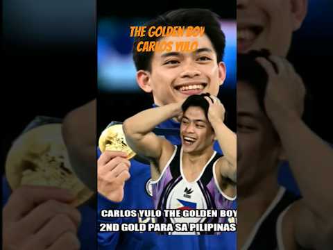 THE GOLDEN BOY CARLOS YULO 2ND GOLD HISTORY MADE #viralvideo #paris2024 #olympics