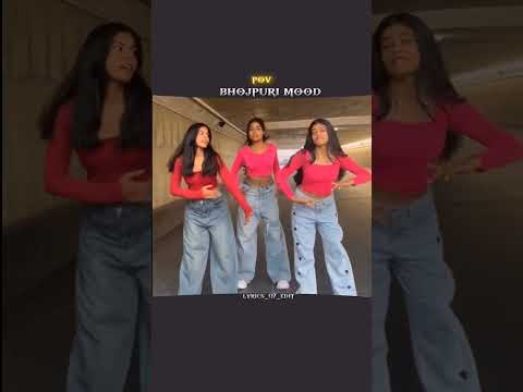 bhojpuri mood 🫵☺️ #girl #dance #bhojpuri #song #chandan #chanchal #official #explore #video
