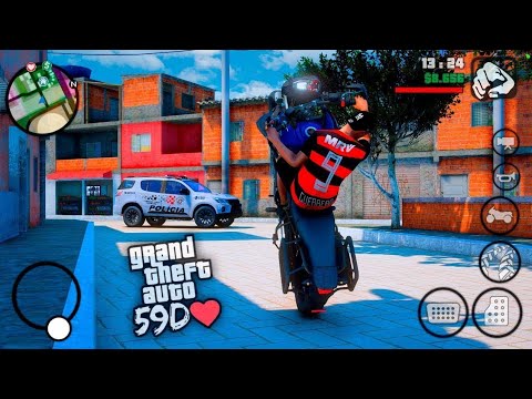 FINALMENTE! GTA MOTOVLOG MODIFICADO LITE PARA TODOS OS ANDROID COM VÁRIAS MOTOS, CARROS E SKINS BR!