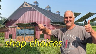 What About the New Shop, 856 Tractor Restoration, and International Truck?