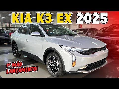 LANÇAMENTO KIA K3 EX 2025 - O Novo Sedan Compacto Com Motor 1.4L