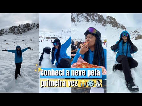 CONHECI A NEVE PELA PRIMEIRA VEZ 😭❄️| Farellones no Chile | Parte 2