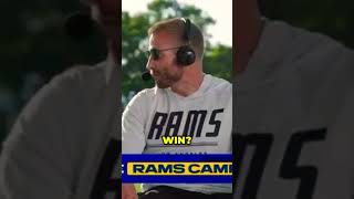 Sean McVay is OBSESSED with Myles Garrett 💪💪 #rams #shorts #nfl