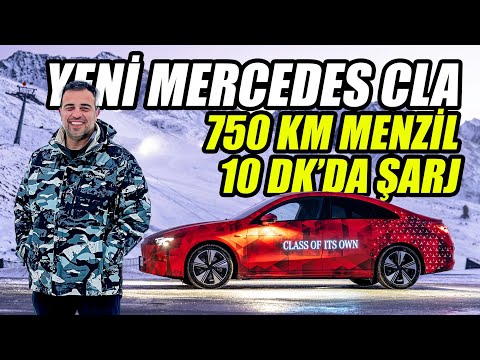 Yeni Mercedes CLA Test Sürüşü 2025 | 750 km menzil | 10 dakikada şarj