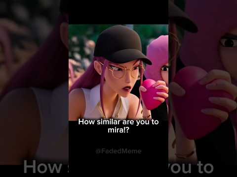 How similar are you to mira? #kpopdemonhunters #kpop #tiktokviral #fypage #fyp#edit #jinu #rumi#kpdh