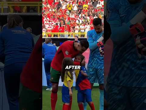 Ronaldo Touched This Girl and She Instantly Cried… #shorts #ronaldo