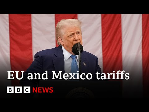 YouTube video thumbnail: EU and Mexico Criticise Donald Trump's Proposed 30% Tariff