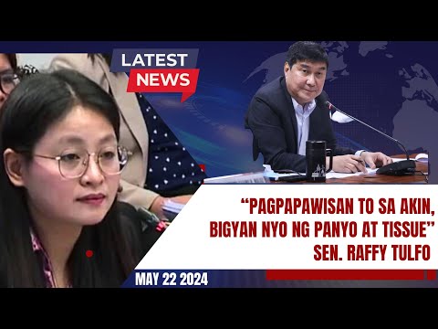 MAYOR ALICE GUO // "PAGPAPAWISAN TO SA AKIN" - SEN RAFFY TULFO