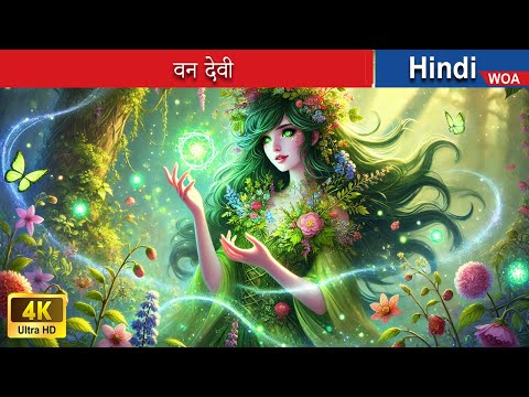 वन देवी 👸 Forest Goddess in Hindi 🌜 Hindi Stories 💕 @woafairytales-hindi