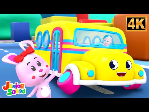 Wheels on the School Bus, Fun Back to School Song for Kids