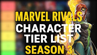 *SEASON 3* Marvel Rivals Character Tier List