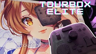 【SpeedPaint + review】Strongly recommended!!!!! Using TourBox Elite in Paint Tool SAI