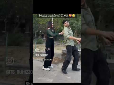 Lets check their trust😂#trending #funny #shortvideo #harshit #ruhi #youtube