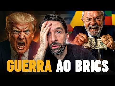 O DÓLAR Está Ameaçado? Guerra Comercial Entre EUA e BRICS Explode!