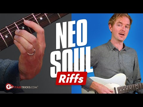 3 Neo Soul guitar riffs made EASY