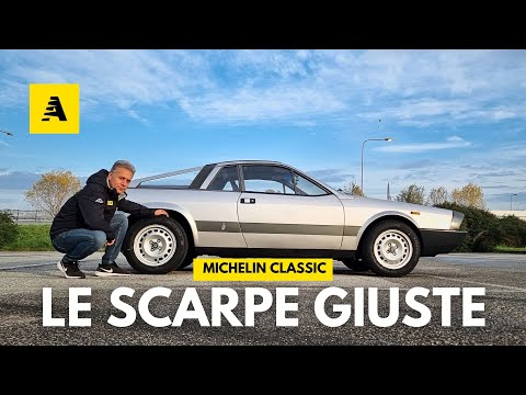 Michelin Classic su Lancia  Montecarlo: le scarpe giuste per le auto d'epoca