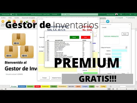 Gestor de Inventarios PREMIUM Gratis