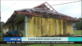 Cuaca Buruk Rusak Sekolah