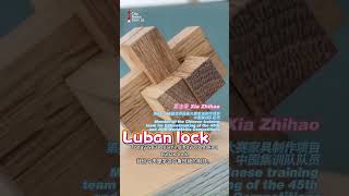 Luban lock woodworking challenge