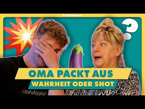 Ob er das wissen wollte?! Oma packt bei Wahrheit oder shot aus 😮😂 I WISSTIHRNOCH?