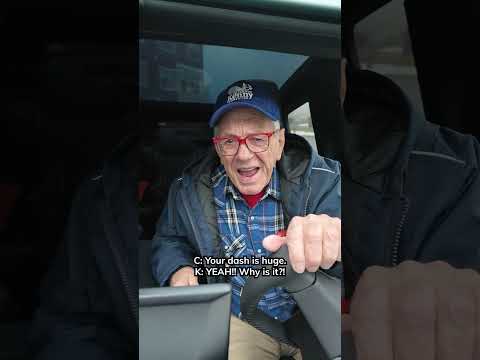 Part 2: 82-year-old Ford retiree reacts to Tesla Cybertruck interior 👽🛸