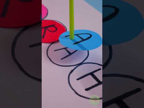 Wow! 📄 Fun Straw Hack ➝ Let’s Learn To Spell 🎉✍️