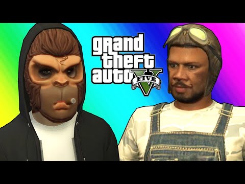 GTA 5 Online Funny Moments - NEW More-Rons DLC! (Agents of Sabotage)