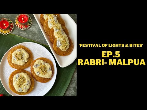 Diwali Special- Rabri Malpua recipe | Classic Indian Mithai | Flavours Of Food