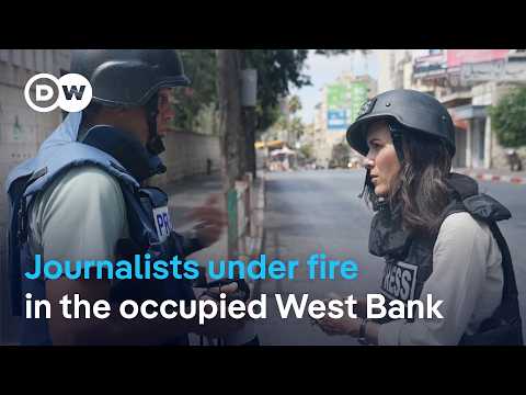 YouTube video thumbnail: Journalists in the West Bank are Risking Their Lives to Report