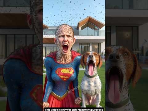 Kon Thik Kar Payega Supergirl Aur Uske Kutte Ko #spiderman #shorts