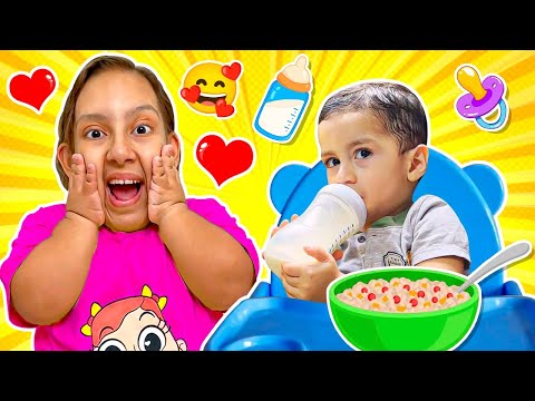 Maria Clara MC Divertida em História Engraçada para Crianças de dois bebês | Funny Kids Stories