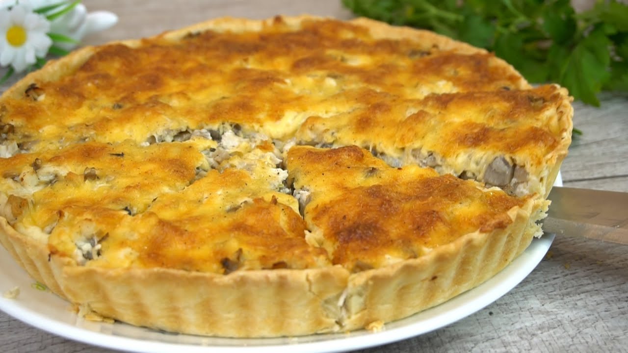 Закусочный пирог Лоранский - гости очень любят!