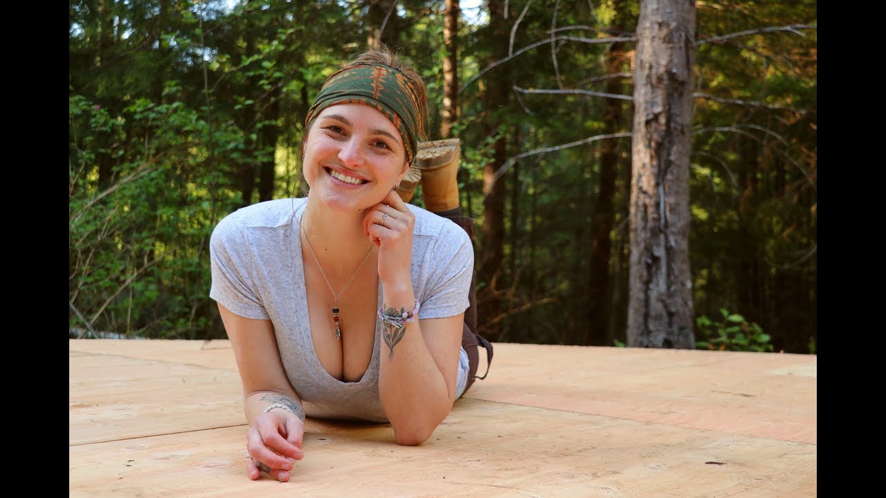 Girl Escapes the City To Build OFF GRID YURT - A Day in My Life - Ep17