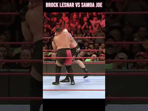 Brock Lesnar vs. Samoa Joe – Universal Title Match_ WWE Great Balls of Fire 2017 #wwe #wrestling