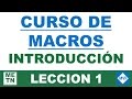 Conceptos Clave de Excel y Programación