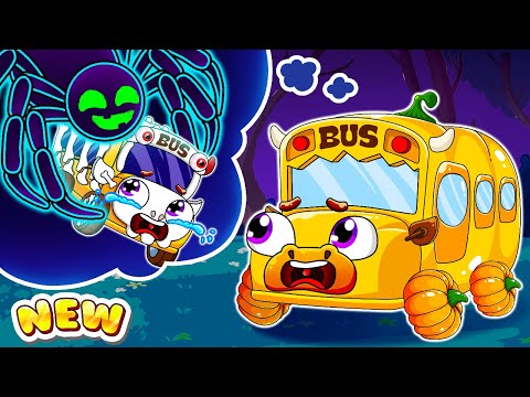 Who Took My Baby Bus On Spooky Halloween | Baby Got Lost | Safety Tips Kids Songs by Lamba Lamby