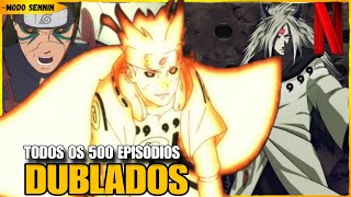 NARUTO SHIPPUDEN DUBLADO EPISÓDIOS FINAIS NA NETFLIX!