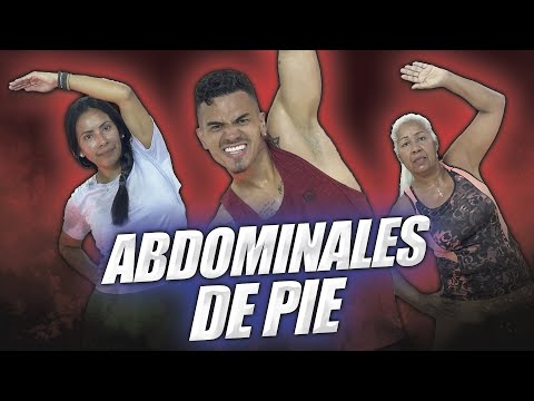 🔥LA MEJOR RUTINA DE ABDOMINALES DE PIE para Reducir Cintura y Aplanar Abdomen 12 minutos