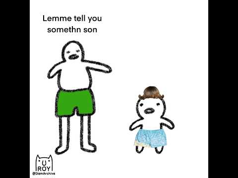 Dad visitation | #animation #rotoscope #meme #adultswim #comedy #joke #rizz #comic #smilingfriends