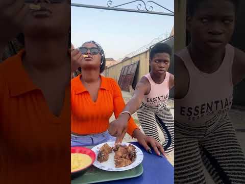 Blind girl fried chicken