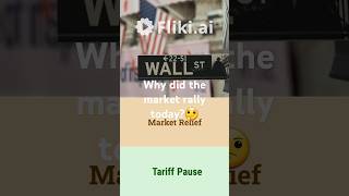 why did the stock market rally? #stockmarket #news #shorts