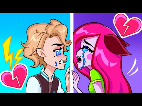 Pinky's Worst Break Up: Self Love and Toxic Relationship 💔 High School Drama by Teen-Z 💔