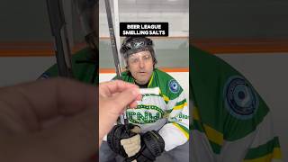 They call it beer league for a reason! #mnhockey #beerleaguehockey #beerleague #hockey #minnesota