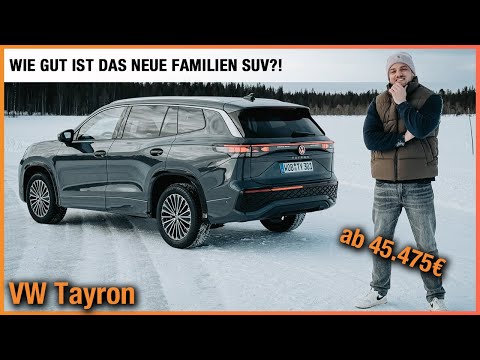 VW Tayron (2025) Wie gut ist das NEUE Familien SUV ab 45.475€? Review | Preis | Test | R-Line | POV