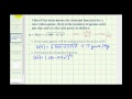 Elasticity and Demand Function Concepts