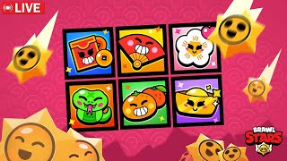 🔴 BRAWL STARS AO VIVO ➕ 🎁 PRESENTES DIÁRIOS: COSMÉTICOS, 8 STARR DROPS E ⭐ LENDÁRIO GRÁTIS