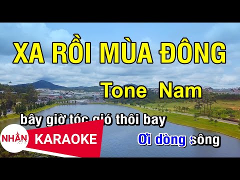 Xa Rồi Mùa Đông (Karaoke Beat) – Tone Nam  (F#m) | Nhan KTV