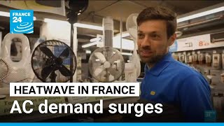 YouTube video thumbnail: France: Air Conditioning Demand Surges During Early Heatwave