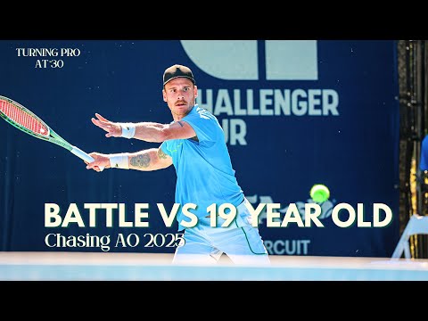 Can I Beat 19 Year Old ATP Top 200 Nishesh Basavareddy? - Tiburon Challenger 75K