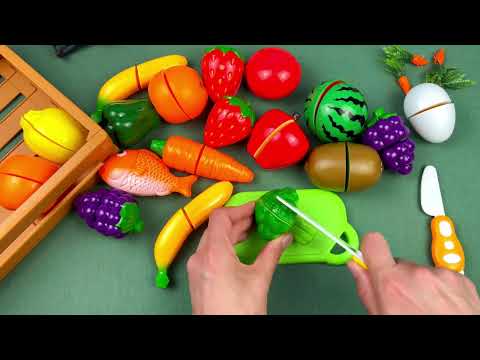 Satisfying Video With Sound | How to Cutting Fruits and vegetables | asmr#1